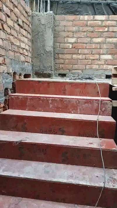 folded Staircase Shuttering. #shuttering_work.