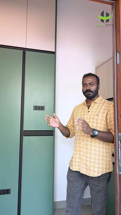 A dedicated space for the broom and mop may seem small, but it makes a big difference — keeping your home neat, organized, and clutter-free every single day. 🧹✨#HomeDecor #KitchenIdeas #homedecoration