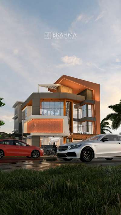 🏢 Vijay Center – A modern landmark rising in the heart of Trivandrum!
Spread across 6000 sq.ft with 3 floors and basement parking, this contemporary commercial building is designed to inspire functionality and style.

📍 Location: Trivandrum
🤝 Contracting Partner: Brisk Homes
✍️ Designs by: Brahma Architecture Studio
🏗️ Structural Design: Ravikumar Associates

#modernarchitecture  #commercialdesign  #trivandrumhomes  #VijayCenter #architectureinkerala  #BriskHomes #BrahmaArchitecture #RavikumarAssociates #KeralaBuilders #UrbanDesign #buildingpermits  #commercialarchitecture