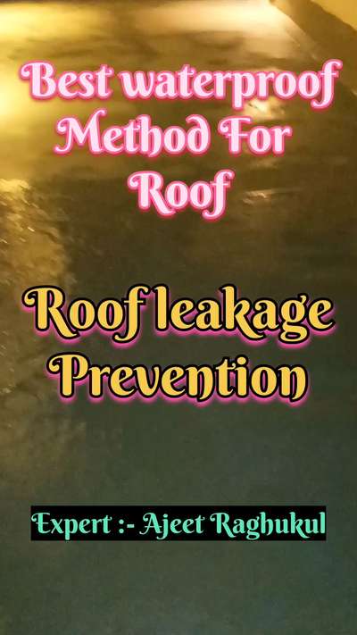 best waterproofing method for roof | roof leakage prevention | seepage solutions of roof
#waterproofing
#roofwaterproofing 
#roofleakagesolution 
#leakageprevention 
#waterleakagesolutions