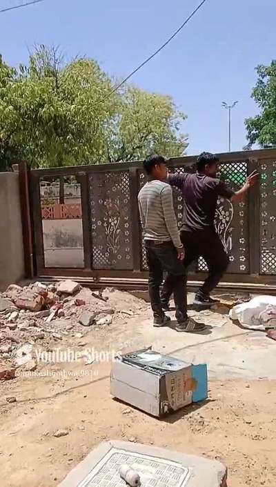 men gate sliding#YouTube short video#