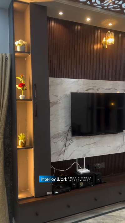 📞 Number in Bio
 Contact For interior work
#modularTvunits #tvunitinterior #walldesignes #crockckeryunit #homeinteriordesign #wadrobedesign #LUXURY_INTERIOR