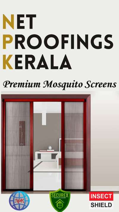 SecureX : Aluminuim Folding Mesh. Mosquito net and safe from pets.  #securehome