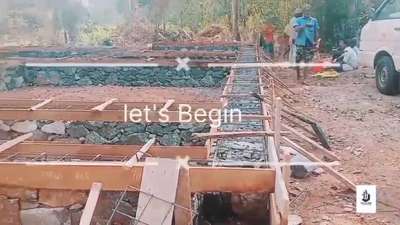 Plinth belt concreting #takecareconstructions