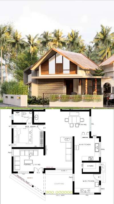 വീടും പ്ലാനും 🏡💕