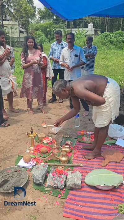 DreamNest Builders proudly announces the commencement of a new residential project at Kodungallur. The stone laying ceremony was successfully completed, celebrating a significant milestone and the beginning of a beautifully planned home built with commitment, craftsmanship, and lasting quality.
 #homeconstruction #constructionsite #stonelaying #engineering  #Architect