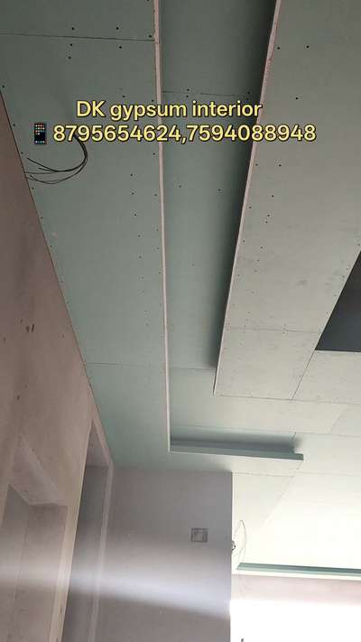 build your dreams house with DK gypsum interior 
 #GypsumCeiling  #gypsumpartition  #gypsumworks