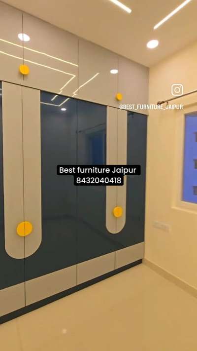 modular wardrobe design #best furniture design #interior design Jaipur #bed wardrobe TV panel dressing and Mandir #carpenter design #Jaipur furniture #interior design Jaipur #hi glows wardrobe #study table