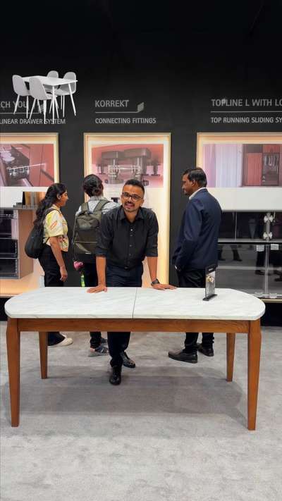 Space-Saving Luxury: The Ultimate Extension Table ✨
Why settle for a fixed dining setup when your furniture can adapt to your lifestyle?
Our Extension Table is designed to transform with your needs—perfect for both everyday dining and special gatherings.
Crafted with precision and premium materials, it combines functionality with a sophisticated aesthetic, making it ideal for modern homes, apartments, and villas.
Key Highlights:
• Smooth and effortless extension mechanism
• Smart space-saving design
• Premium finish for a luxury look
• Customizable to match your interiors
Upgrade your dining experience with furniture that grows with you.

#roomyinteriors  #fayizroomy  #extensiontable #luxurydining  #spacesavingdesign  #moderninteriors  #keralahomes  #interiordesignkerala