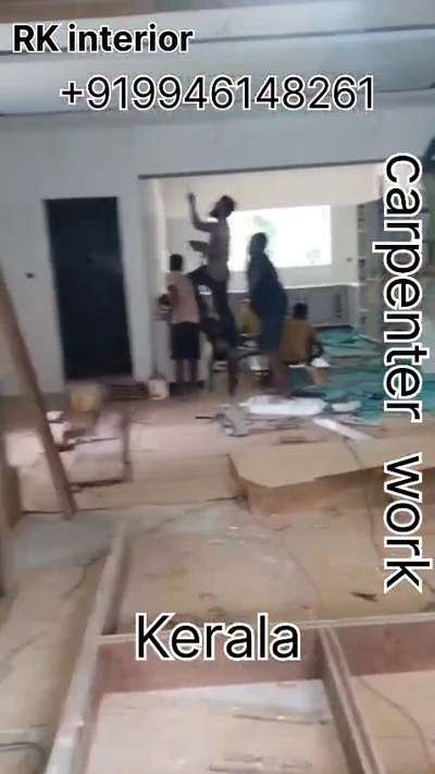 Kerala home interior design work