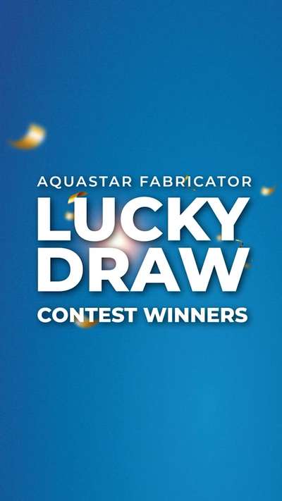 AquaStar Fabricator Lucky Draw Contest Winners: Congratulations to Mr. Suresh Kumar from Bhavani Engineering, Kottarakkara, Kollam, for winning the First Prize!  Stay tuned as we reveal more winners and celebrate their outstanding achievements.
#aquastar #rainwaterharvesting #contest #winner