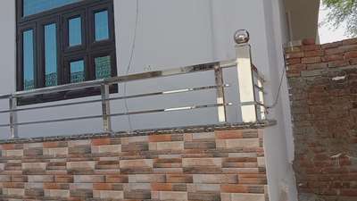 SS square pipe railing 202 grade  contact me 8078604924