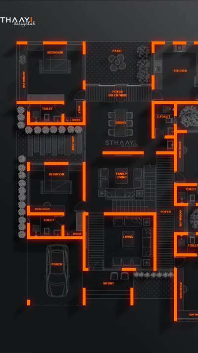 Elegant Home Plan 🏡 4BHK | SINGLE STORY |
Follow @sthaayi_design_lab
.
.
.
#sthaayi_design_lab #sthaayi 
#floorplan | #architecture | #architecturaldesign | #housedesign | #buildingdesign | #designhouse | #designerhouse | #interiordesign | #construction | #newconstruction | #civilengineering | #realestate #kerala #budgethome #keralahomes #2431