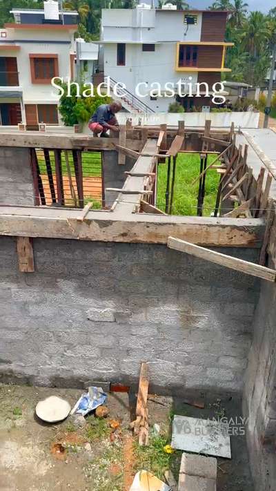 #shadecasting  #groundfloor  #progressing  #trivandrum@  #trivandrumhome