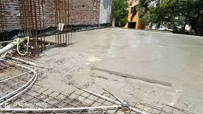 first floor Slab casting