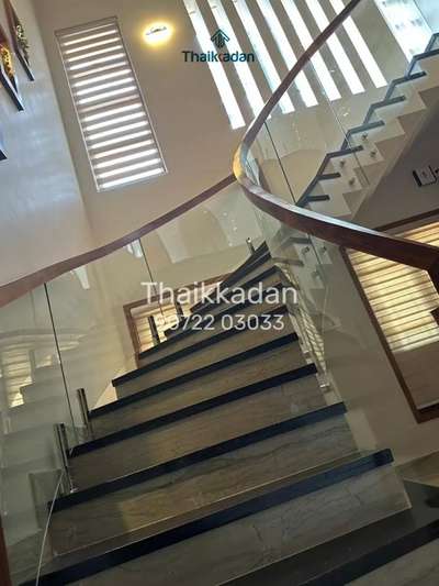 #glasshandrails  #spiralstaircase  # #woodenhandrails