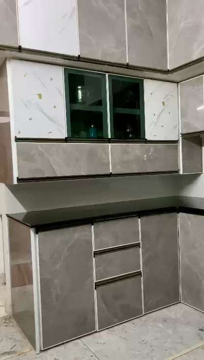 #KitchenIdeas  #KitchenCabinet  #KitchenRenovation  #ModularKitchen  #ModularKitchen  #KitchenInterior  #aluminium  #Pvc