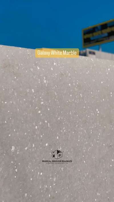 Available Galaxy White Marble. Premium and Luxurious Range of White Marble. 

VISIT at MANGAL BHAVAN MARBLES for Quality Marble And Granite for Your Dream Home.

📍BNC-24,Opp.Akshaya Patra Temple, Mahal Road, Jagatpura, Jaipur. 302017

#mangalbhavanmarbles #vishvaskhubsurtika
MARBLE - GRANITE - HANDICRAFTS 

DM or Call for Any Inquiry
📞 +918000840194, 08955559796 
📩 mangalbhavanmarbles@gmail.com
🌎 www.mangalbhavanmarbles.com

.
.
.
.
.
.
.
.
.
.
.
.
.
.
.
.
.
.
.
.
#whitemarble #dungrimarble #kitchendesign #kitchentop #stairsdesign #jaipur #jaipurconstruction #pinkcityjaipur #bestgranite #marblehub #homeflooring #bestmarbleforflooring #makranamarble #pwhitegranite #makranawhite #marble #indianmarble #floortiles #homedecor #marblecity #instagramreels #floortiles #goner #marbleshop #graniteshopnearme #trending #featured #explorepage
@mangal_bhavan_marbles