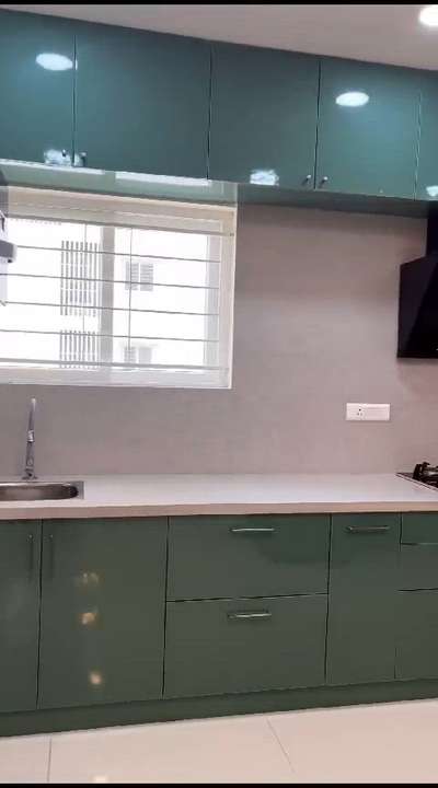 Trending modular kitchen  #KeralaStyleHouse #interiors  #fabriction #aluminiumwork #ModularKitchen #modularkitchendesign #Palakkad #Thrissur #Malappuram