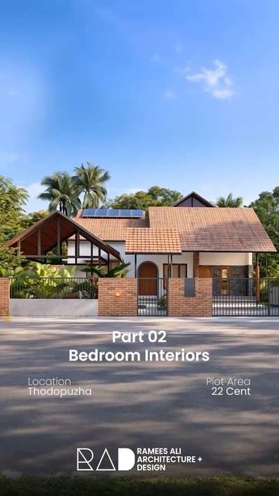 Part 2 | Designing a bedroom that feels warm, calm, and deeply connected to the home’s tropical character. Every texture, tone, and detail was chosen to create comfort with timeless simplicity.

#bedroomdesign #keralahomes #interiordesign #tropicalhome #rameesali
