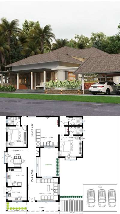 വീടും പ്ലാനും 🏡💕