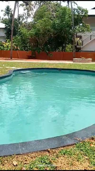 #colour plastered pool