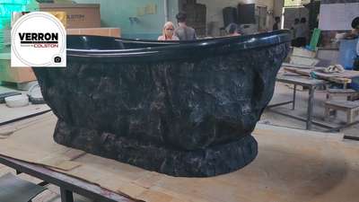 Stone art bath tub from VERRON designs powered by COLSTON