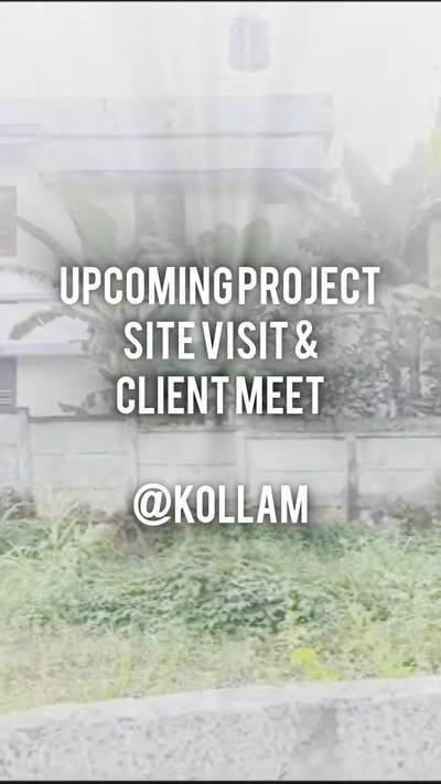 Upcoming Project @Kollam.. Site Visit & Client Meet up..

 #HouseConstruction #constructionsite #constructioncompany #ConstructionCompaniesInKerala #construction  #Kollam #kollamvibes #InteriorDesigner #gambitzdesigns