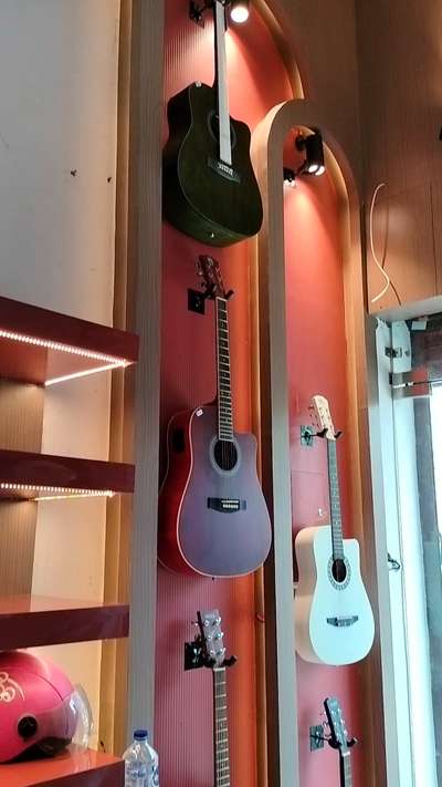 interior work going on at Amit Music classes and instrument showroom, station road Borkhedada kota Rajasthan. # #