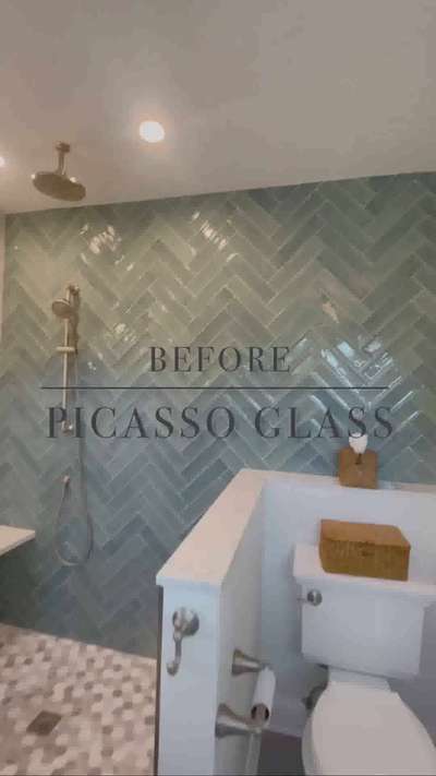 bathroom herringbone tile design😍😍  #herringbone  #herringbonetiles
 #BathroomTIles