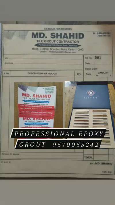 professional epoxy grout