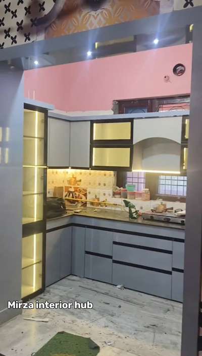 #ModularKitchen  #KitchenIdeas  #LargeKitchen  #inotech  #pantry