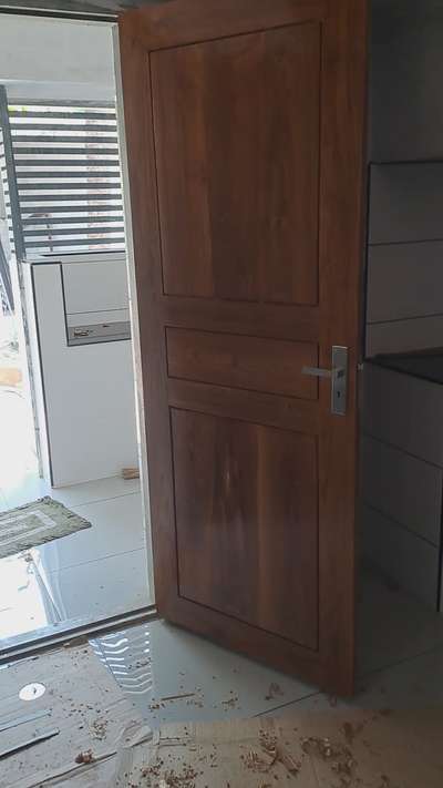 teak wood door
 #teakwood  #FrontDoor