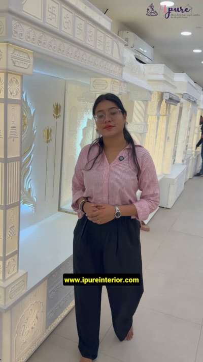 शिव भक्तों के लिए खास Corian Marble Mandir 😍 #corianmandir  #modernmandir  #luxurymandir  #LUXURY_INTERIOR  #luxurylifestyle  #modernliving  #alldesignworks  #wallpannel  #alloverindia