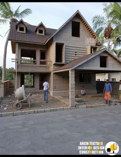 "Blending Colonial architecture with contemporary style.. A project by team Studio Black.."