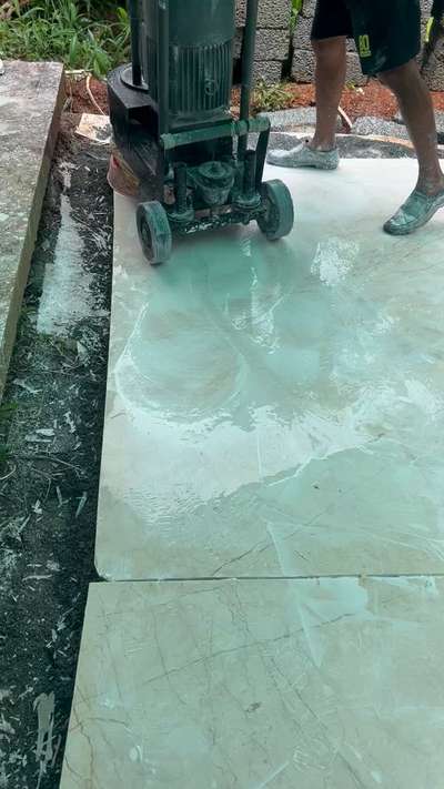 Polishing Italian Marble