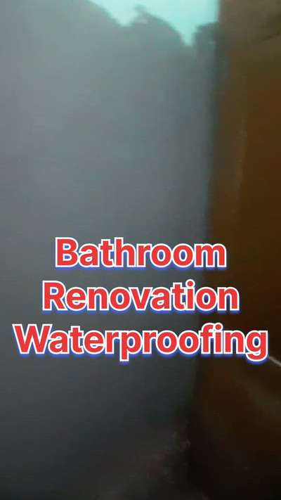 #bathroomwaterproofing