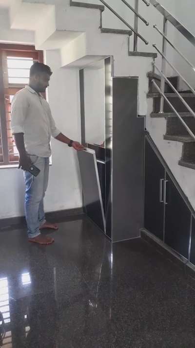 aluminium wash counter unit