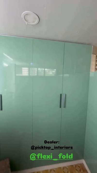 flexi fold wardrobe #WardrobeDesigns #modularwardrobe #InteriorDesigner #KeralaStyleHouse #TraditionalHouse