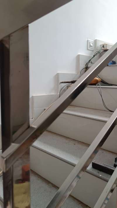 Steel staircase work