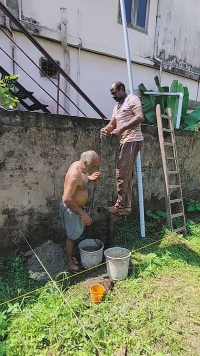 Borewell for new  Residential Project
 #borewell  #fortkochi