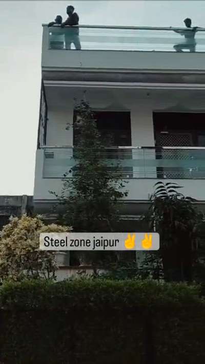 balcony glass reling 12mm Tafan steel zone 8078604924