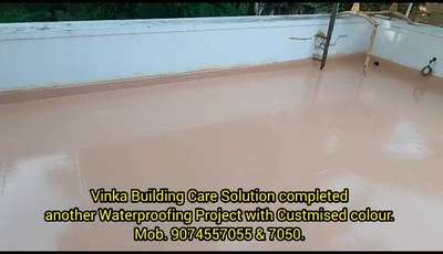 #Wterproofing Epoxy Based Waterproofing with Custmised Colour...