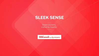 Sleek Kitchen is a brand from the house of Asian Paints.Unlike local carpenters & interior firms, Sleek always give importance for durability & quality with long term bondage with our clients. We always comes with complete solutions for an Indian house hold. #ModularKitchen #KitchenIdeas #InteriorDesigner