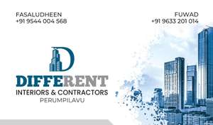Different Interiors and Contractors