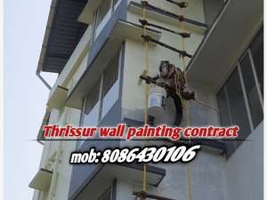 Thrissur wall painting contract work 8086430106
